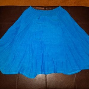 Cato bright blue skirt